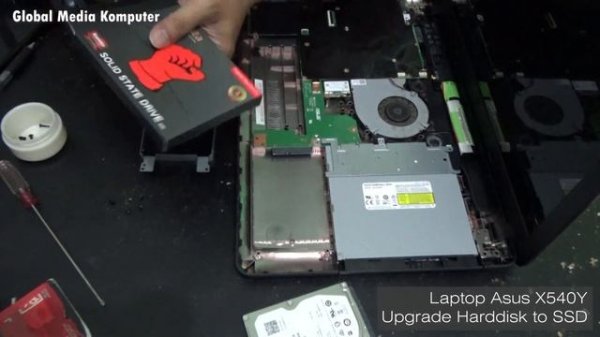 Easy Tutorial - Replace Upgrade SSD Laptop Asus X540Y