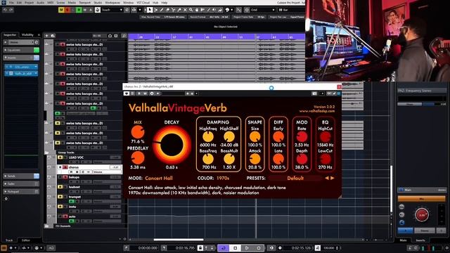 @everyone #highlight how I use Valhalla vintage verb plugin on background vocals смотреть онлайн