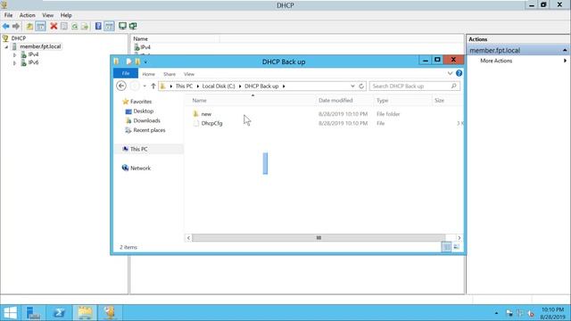 Windows Server 2012 | Hướng dẫn backup và restore CSDL của DHCP смотреть онлайн