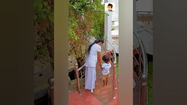 Getting ready for ayaan's first letter reading |Getting blessed by buddhist monk|අකුරු කියවීමට පෙර смотреть онлайн