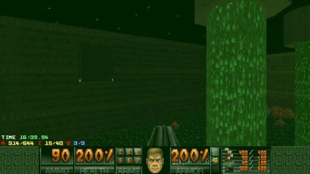 Doom 2: Alien Vendetta (Map 14: Overwhelming Odds): UV-Fast 100% (Map Author: Brad Spencer) смотреть онлайн