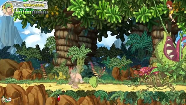 Let's Play New Joe et Mac PS4 смотреть онлайн