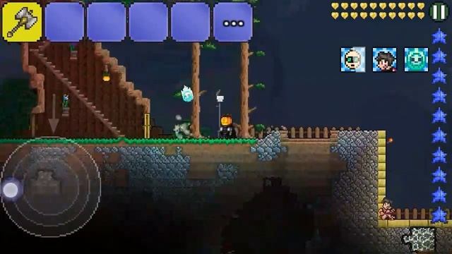 Terraria Mobile - How to dash with Master ninja gear + grappling hook guide (v1.2) смотреть онлайн