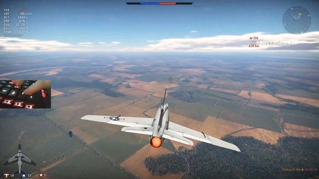 War Thunder (EN/JP) Assault Air Mission #038 [FJ-4B] смотреть онлайн