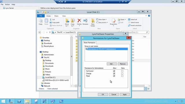 LY03 - Installing Lync Server 2013 Standard Edition - Part 2 смотреть онлайн