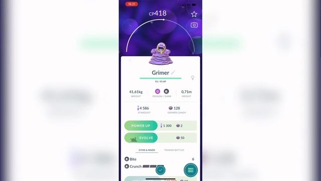 Pokemon GO - Shiny Grimer / Alolan Form & Shiny Muk / Alolan Form (iPhone 12 Pro Max) смотреть онлайн