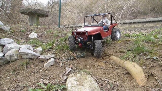 RC Willys Jeep 1/6 Scaler - RC Rock Crawler Scale Trial 1:6 - RC Scale Model Truck Trial смотреть онлайн