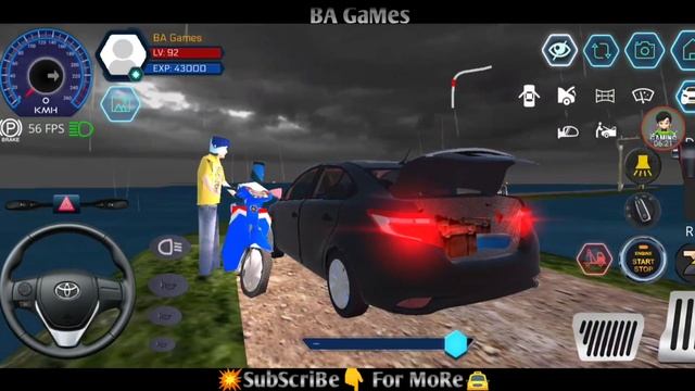 Car simulator Vietnam #6 💥😱 Black Toyota GLi || Car Games - Car Video || Android Games смотреть онлайн