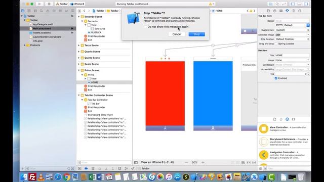 74 - Tab Bar Controller | Personalizzazione - IOS 12 e Xcode 10 | Italiano смотреть онлайн