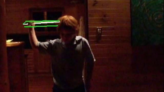 lightsaber effect made with ms paint and movie maker (first try) смотреть онлайн