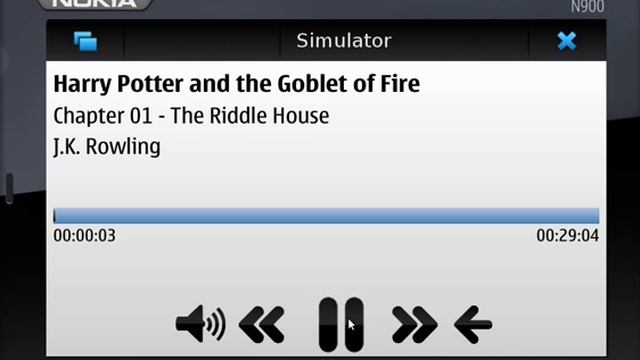 Audiobook Reader for N900 usign Qt Quick and Phonon смотреть онлайн