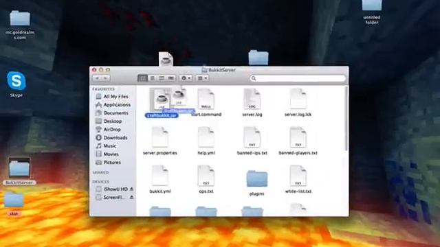 How to update your bukkit server! [Mac] [Any version] смотреть онлайн