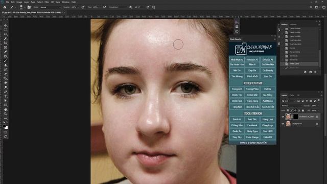 Bài 2 :Nhặt mụn tự động tiết kiệm 80% time retouch bằng Ai nhân tạo смотреть онлайн