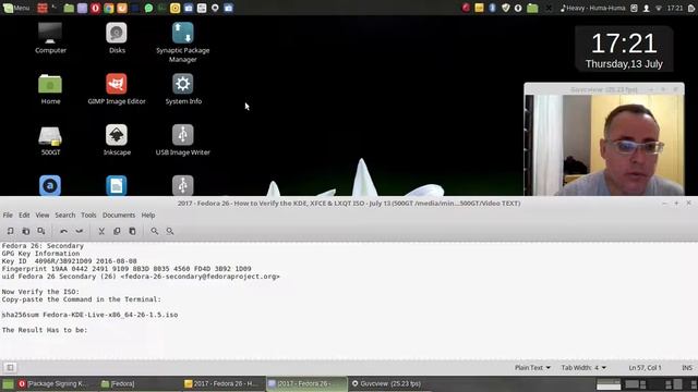2017 - Fedora 26 - How to Download & Verify the KDE, XFCE & LXQT ISO - July 13.webm смотреть онлайн