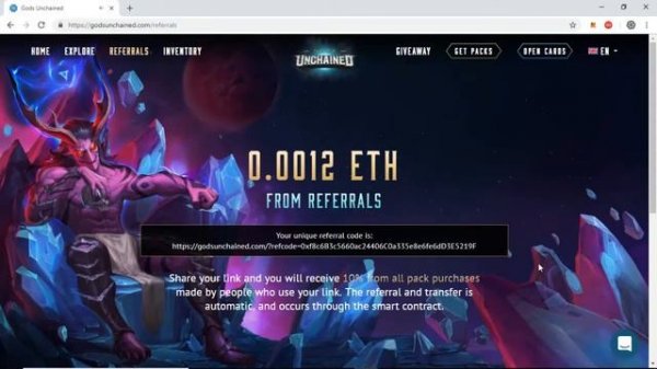 Gods Unchained starter guide Metamask setup and pack purchase