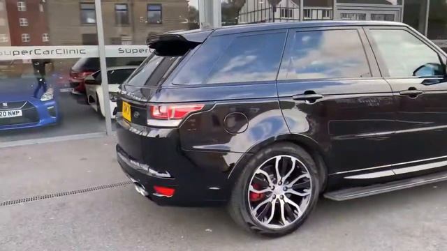 Range Rover Sport L494 SVR body kit upgrade styling Dynamic Customs uk смотреть онлайн