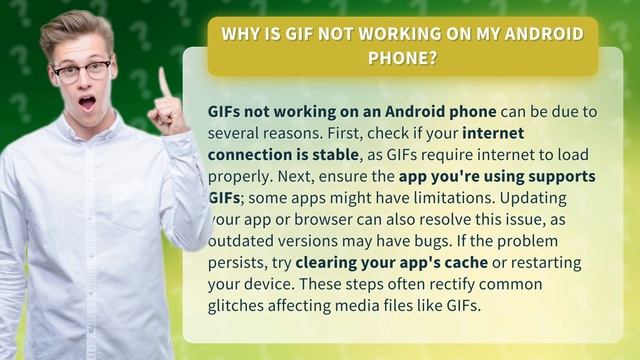 Why is GIF not working on my Android phone? смотреть онлайн
