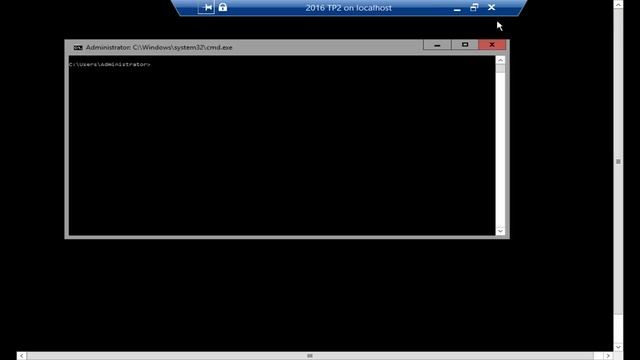 Install GUI on Windows Server 2016 TP2 смотреть онлайн