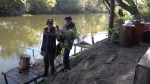 Ехали за лещем, а поймали сома