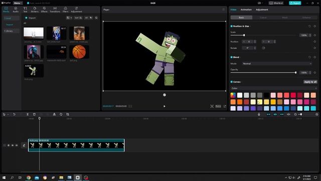 Add Background to Image or Video | CapCut Tutorial (PC) смотреть онлайн
