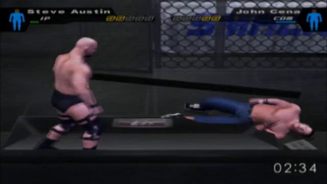 WWE || Steve Austin Vs John Cena || HELL IN A CELL SINGLE Match || Pain Game🔥🔥 смотреть онлайн