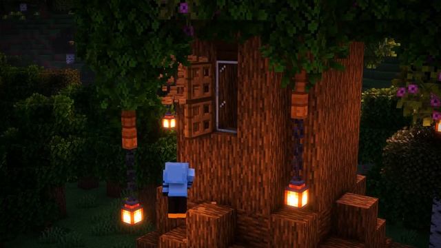 Minecraft: How to Build a Treehouse смотреть онлайн