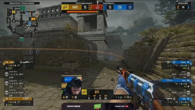 НАВИ ИГРАЮТ ЗА ВЫХОД В ПЛЕЙ-ОФФ!! - NaVi vs CompLexity | ESL Pro League 15 (CS:GO) смотреть онлайн