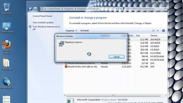Uninstall MediaFire Desktop 0.10 in Windows 7 смотреть онлайн