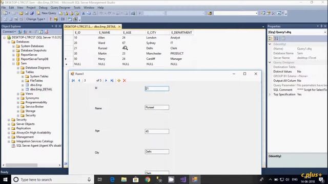 BindingNavigator Control in C# Windows Form смотреть онлайн