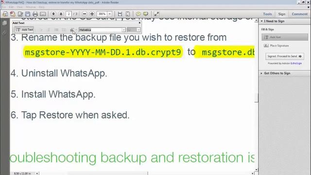HOW TO RESTORE WHATSAPP MESSAGES ON WINDOWS PHONE смотреть онлайн