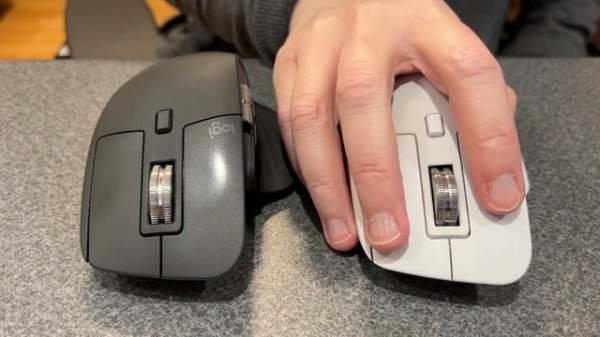 Logitech MX Master 3 and 3S mouse click sound comparison
