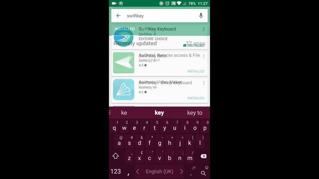 SwiftKey Keyboard Themes are Free now இலவசமாக கிடைக்கிறது. смотреть онлайн
