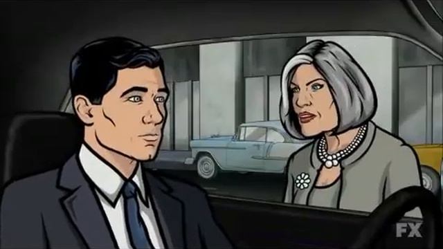 Archer's Dodge Challenger Spy Car смотреть онлайн