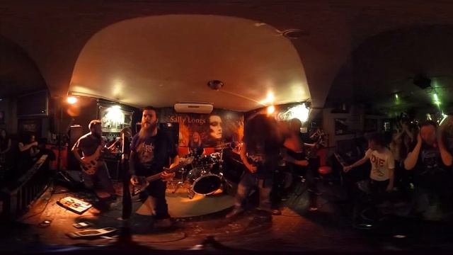 TEN TON SLUG - 'Unit' 360 video - live in Sally Longs смотреть онлайн