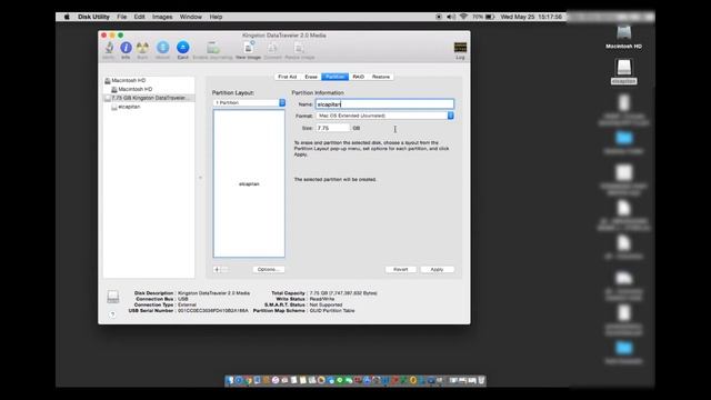 Cara membuat Instaler OSX El capitan Menggunakan Flashdisk смотреть онлайн