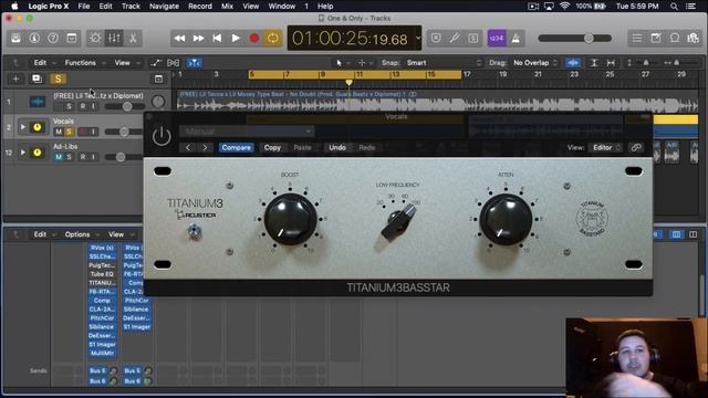 GET FULLER THICKER VOCALS TO CUT THROUGH THE MIX *Free Plug-in (Logic Pro X TUTORIAL) смотреть онлайн