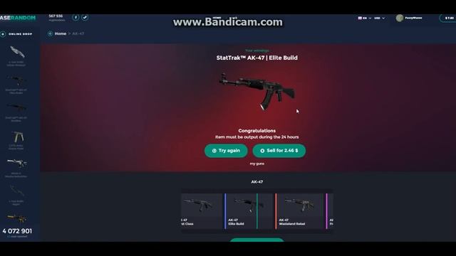 Knife Only Cases!?!?!? INSANE PROFIT!!!! CaseRandom.com смотреть онлайн