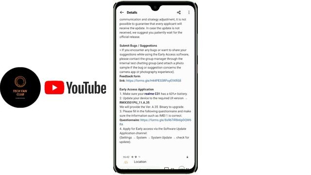 Realme UI 3.0 Android 12 stable update in Realme C25Y, C21Y, C35, C31, C30, Update list in July 202 смотреть онлайн