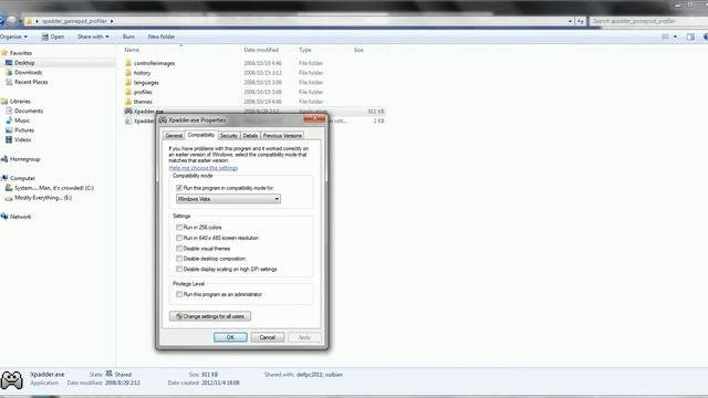 How to change an .exe file to a compatibility and admin mode смотреть онлайн