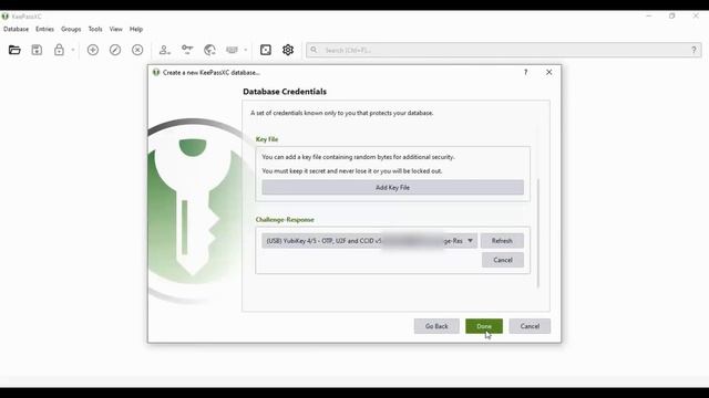 Setup KeePassXC With Yubikey