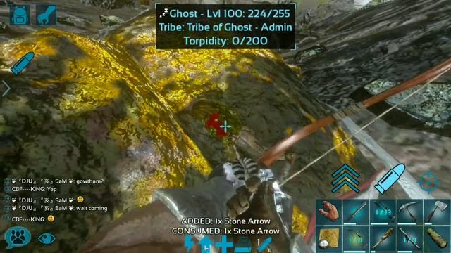 ( Ark Mobile) PvP Day 2 wipe Valcano hacker Tribe смотреть онлайн