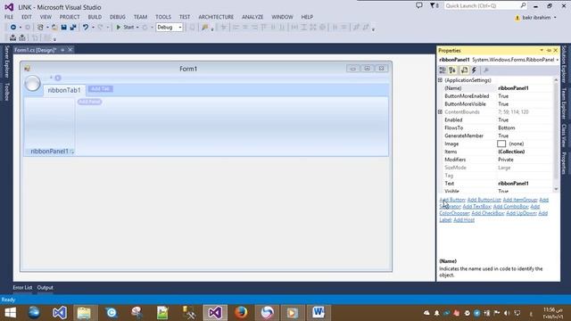 (Windows Ribbon for WinForms )Ribbon كيفيه اضافه смотреть онлайн