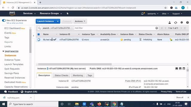 How to Create EC2 Instance on AWS in telugu | ec2 సర్వర్ కి ఎలా కనెక్ట్ అవాలి పుట్టీ(putty) ద్వార смотреть онлайн