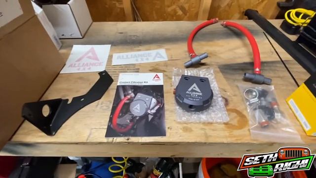 Alliance 4x4 Coolant Filtration Kit Jeep JK 12-18 смотреть онлайн