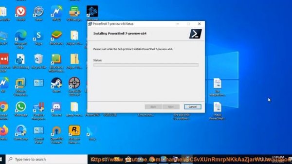 Install PowerShell 7 (Preview) on Windows 10