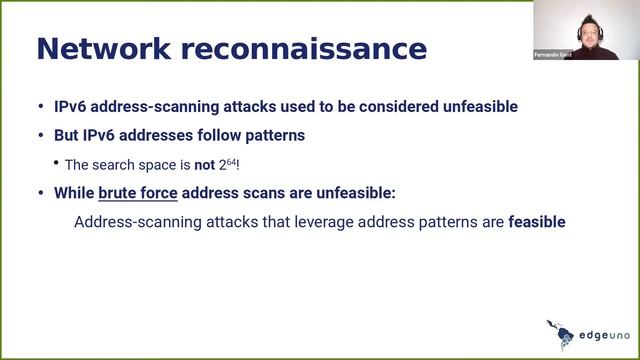 EdgeUno Webinar: IPv6 Security смотреть онлайн