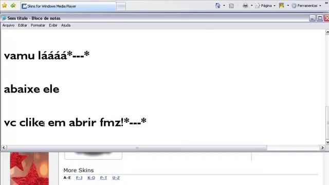 colocando skins no windows media player bY:henrique Rox смотреть онлайн