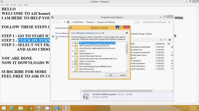 Error 0x800f0906 [NetFramework 3.5] Fix 100% WORKING смотреть онлайн
