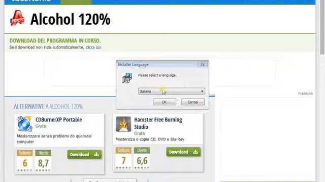 Come scaricare Alcohol 120% смотреть онлайн