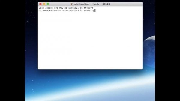 How to install minicom on mac and connect to mbed